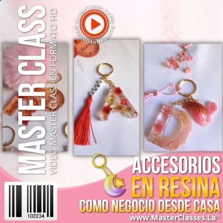 Accesorios en resinas como negocio en casa